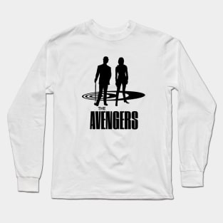 Diana Rigg Emma Peel Cybernauts Series John Steed The Avengers Long Sleeve T-Shirt